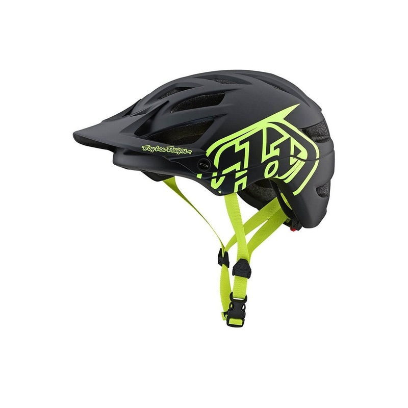 Troy Lee Designs A1 MTB Helmet – Drone – Flo Yellow – 2019 Flo Yellow Small