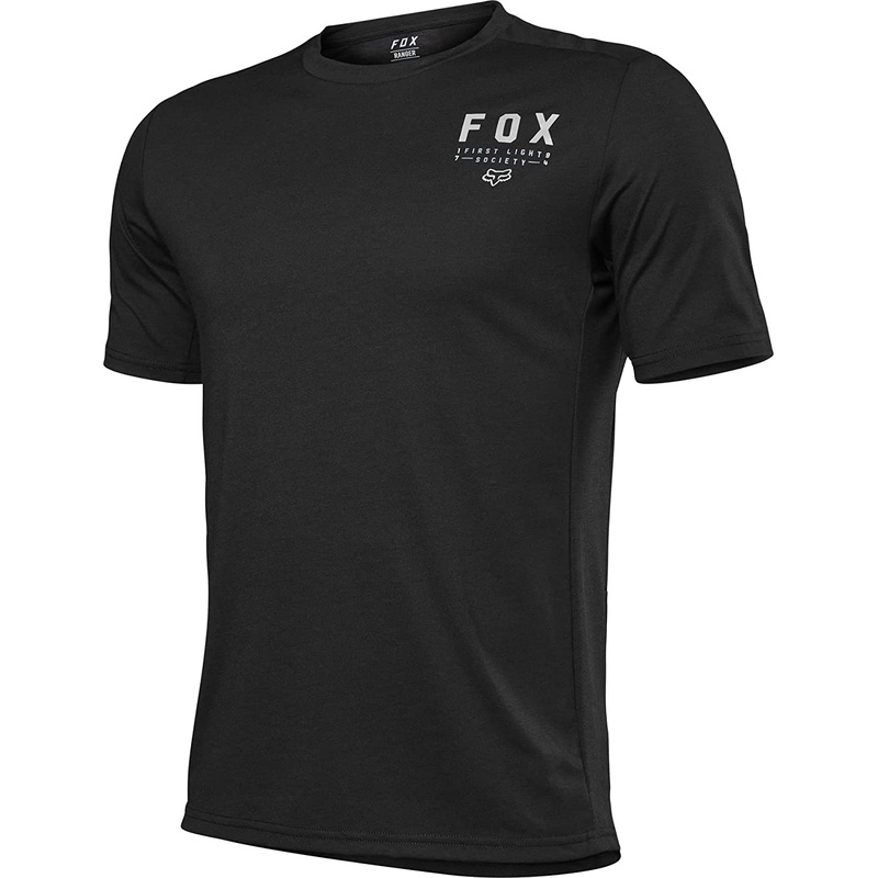 Fox Racing Ranger Dri Release Short Sleeve MTB Jersey – Crys – Black Black Small