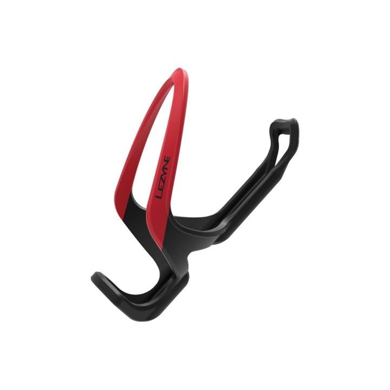 Lezyne Matrix Team Water Bottle Cage – Black-Red Black – Red