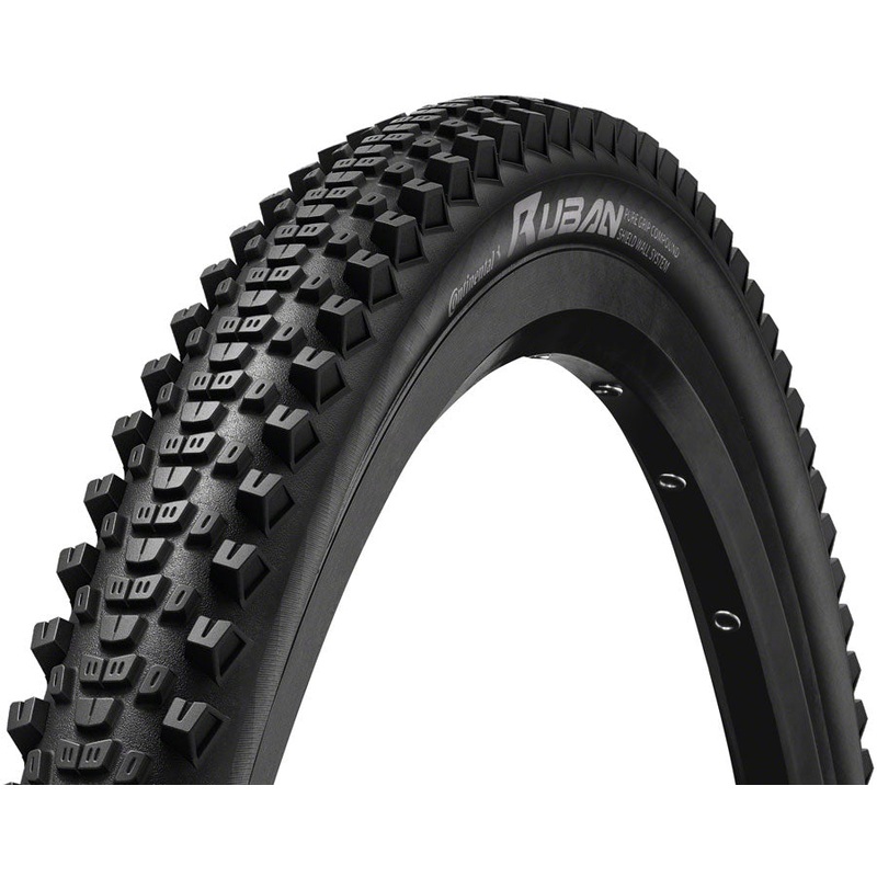 Continental Ruban Tire – 27.5 x 2.10, Tubeless, Folding, Black SL, PureGrip, ShieldWall System, E25