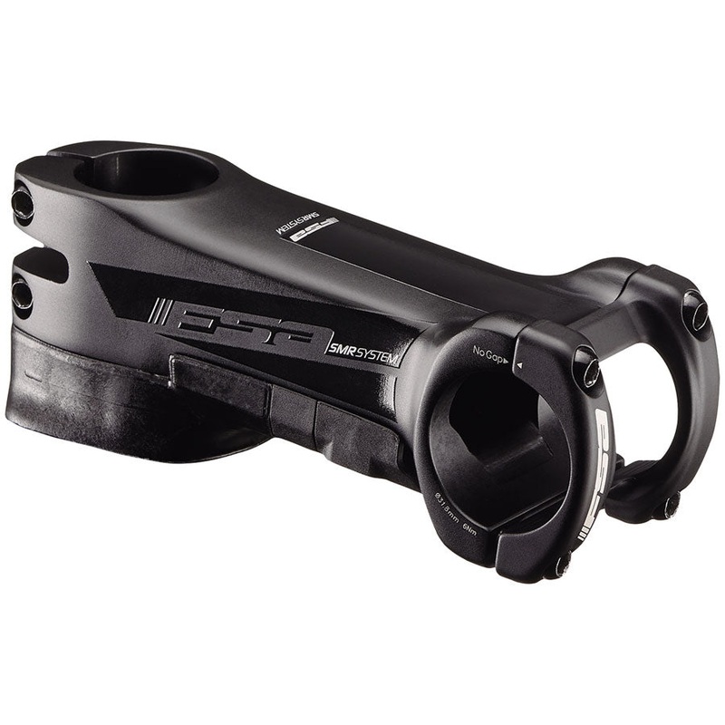 FSA SMR ACR Stem 80mm Length 31.8mm Clamp Diameter -6 Angle Internal Cable Routing ACR Fits 1-1/8″ Steerer  Alloy