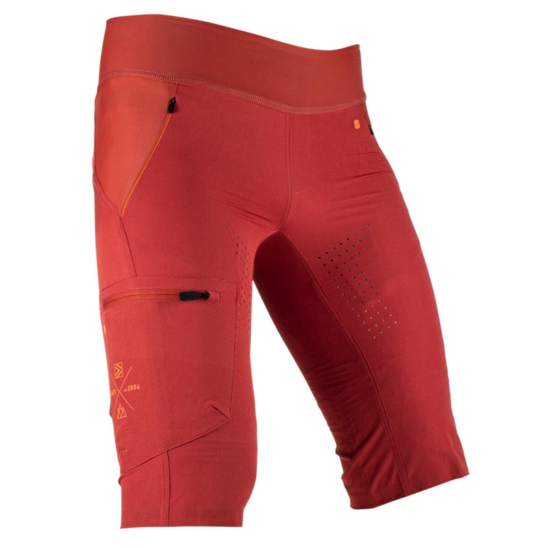 Leatt AllMtn 2.0 MTB Short – Womens – Lava – 2023 Lava X-Small