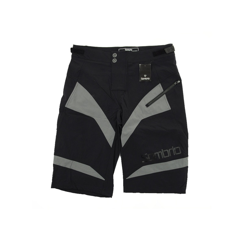 Sombrio Supra MTB Short – Black-Dark Stone Dark Stone Small