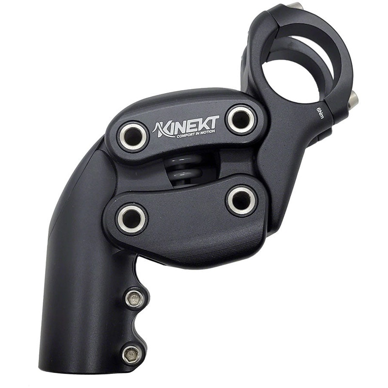 Cirrus Cycles Kinekt Suspension Stem – 100, 31.8 Clamp, +50, 1-1/8″, Alloy, Black