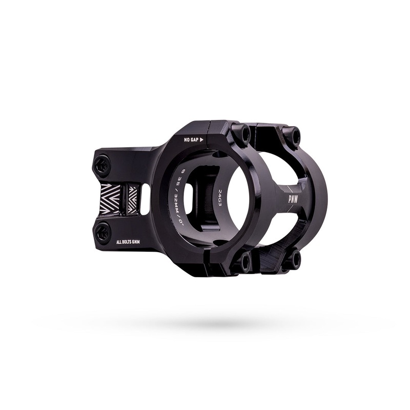 PNW Components Loam Stem, 35 Clamp, Blackout 32mm