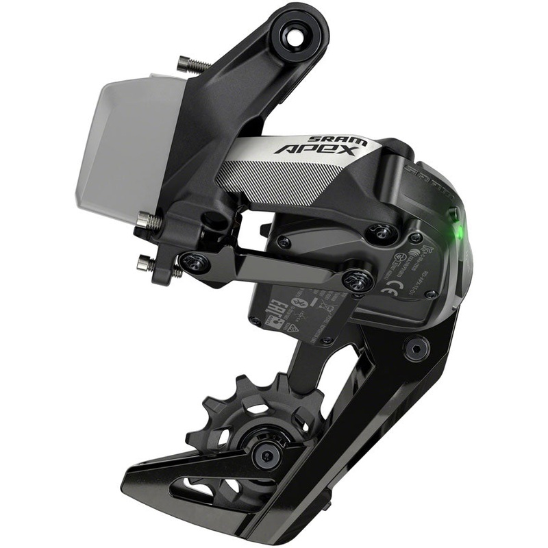 SRAM Apex XPLR AXS Rear Derailleur – 12-Speed, 44t Max, (Battery Not Included), Black, D1