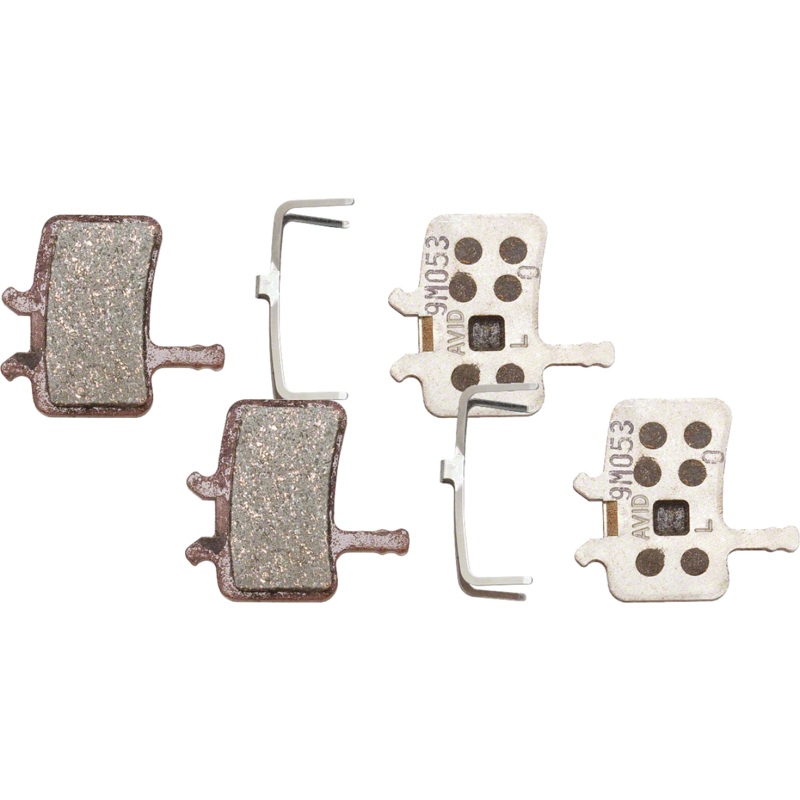 Avid Organic Aluminum Backed Disc Brake Pads Bundle for Juicy & BB7 | Quiet, Lightweight, Performance-Driven Cycling Brake Components
