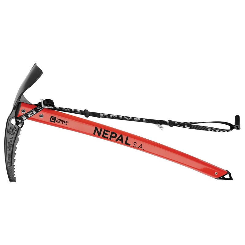 Grivel Nepal Sa 58 Red Ice Axe with Long Evo Handle