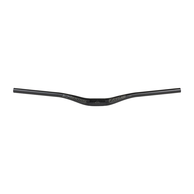 Renthal V3 Fatbar Lite Carbon 35, MTB Handlebar, Diameter: 35mm, 760mm, Rise: 30mm, Black