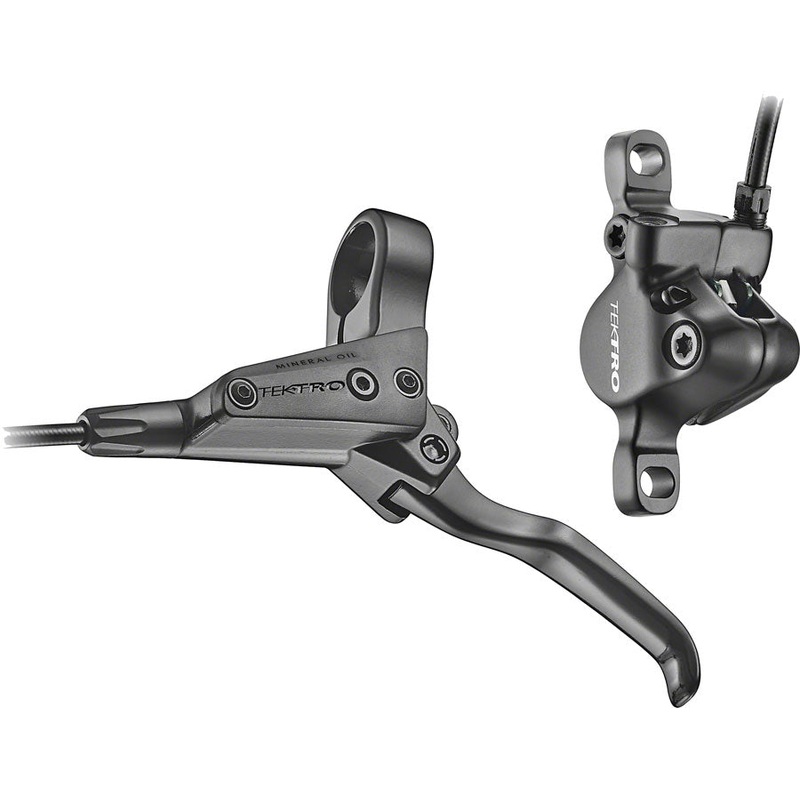 Tektro HD-M280 Disc Brake and Lever – Left, Hydraulic, Post Mount, Black