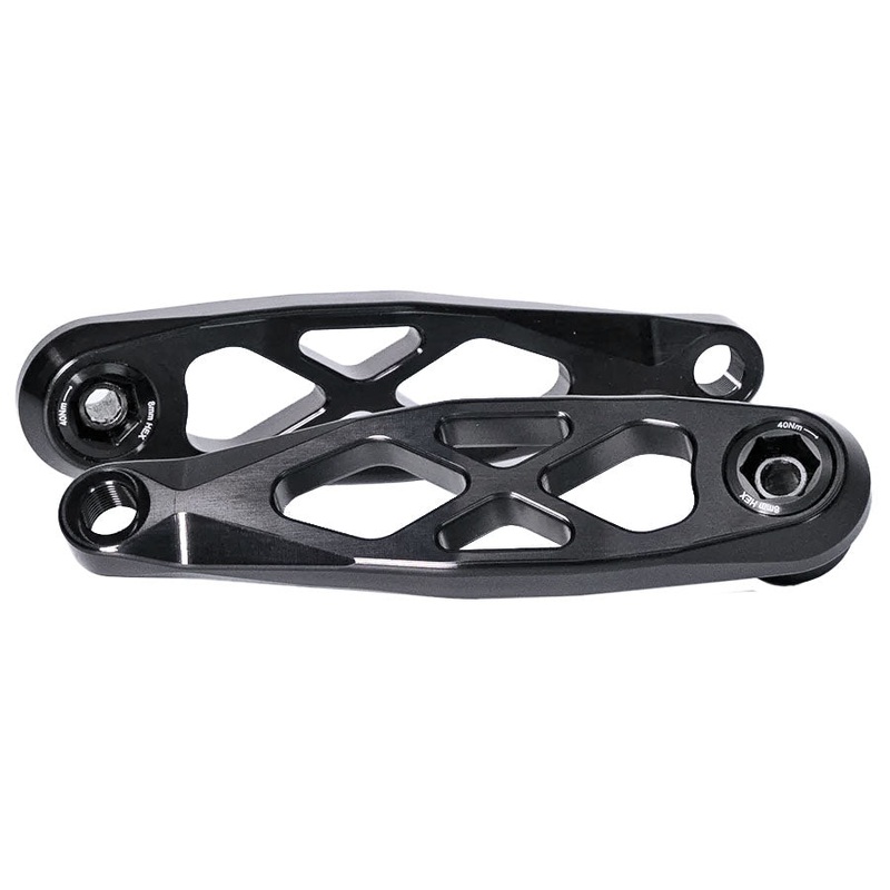 5Dev Bosch eCranks – IS Spline Drive – 160mm  – Black