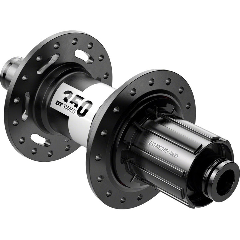 DT Swiss 350 DEG Rear Hub – 12 x 148mm, Center-Lock, HG 11 MTN, Black, 32H, 72pt