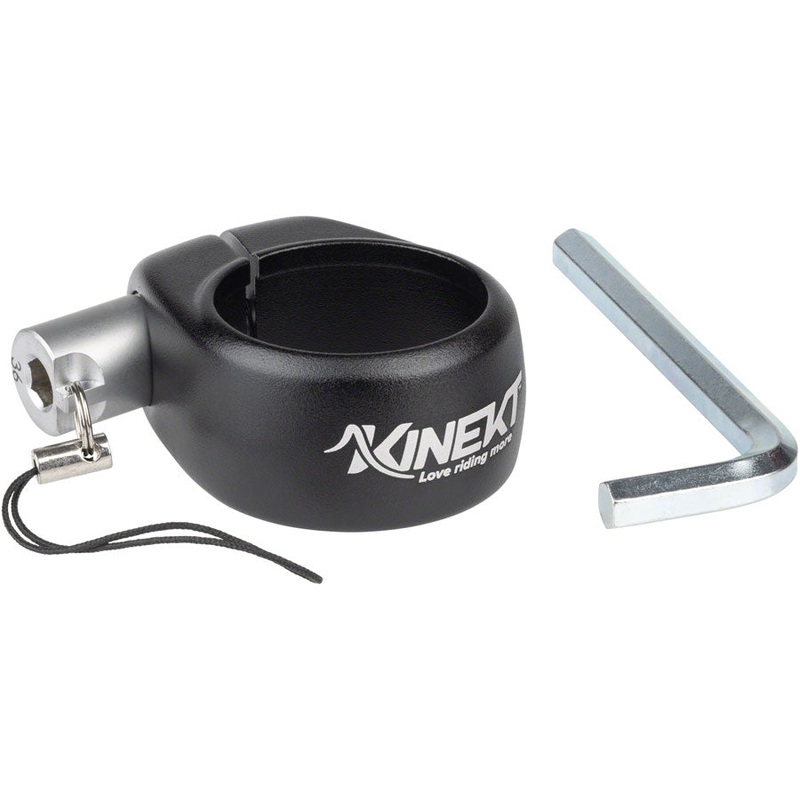 Cirrus Kinekt AntiTheft Lock Seatpost Clamp – 30.9mm, Bolt-On, Black