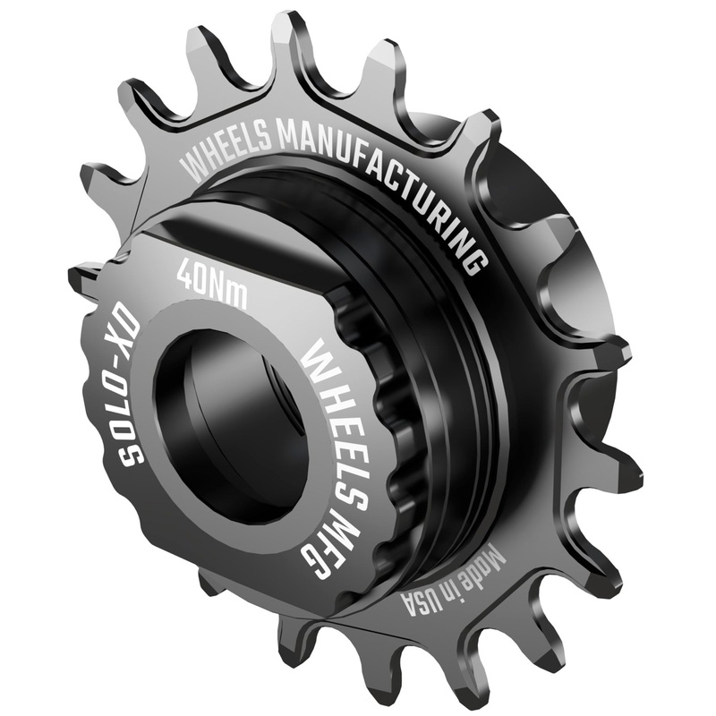 SOLO-SPLINE Single Speed Conversion Kit Black Shimano Microspline