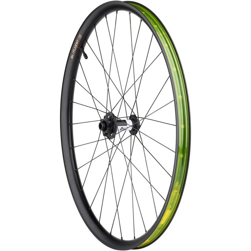 Teravail Fluent Mountain Front Wheel – 29″, 15 x 110mm Boost, 6-Bolt, Carbon, DT350, 28H