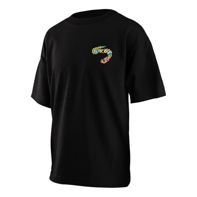 Troy Lee Designs Tallboy Sasquatch Short Sleeve Tee – Youth – Black Black Small