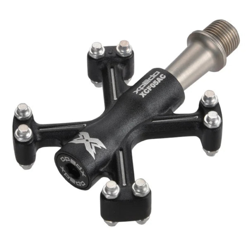 Xpedo TRVS 5 Flat Pedals – Black Black