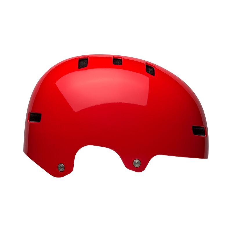 Bell Span BMX Helmet – Gloss Crimson Gloss Crimson X-Small