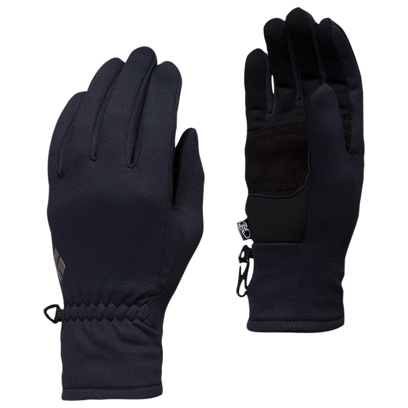 Black Diamond Midweight Screentap Liner Gloves – Size Medium