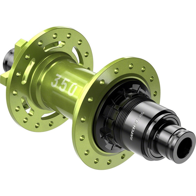 DT Swiss 350 DEG Rear Hub – 12 x 148mm, 6-Bolt, XD, Limited Edition Green, 32H, 72pt