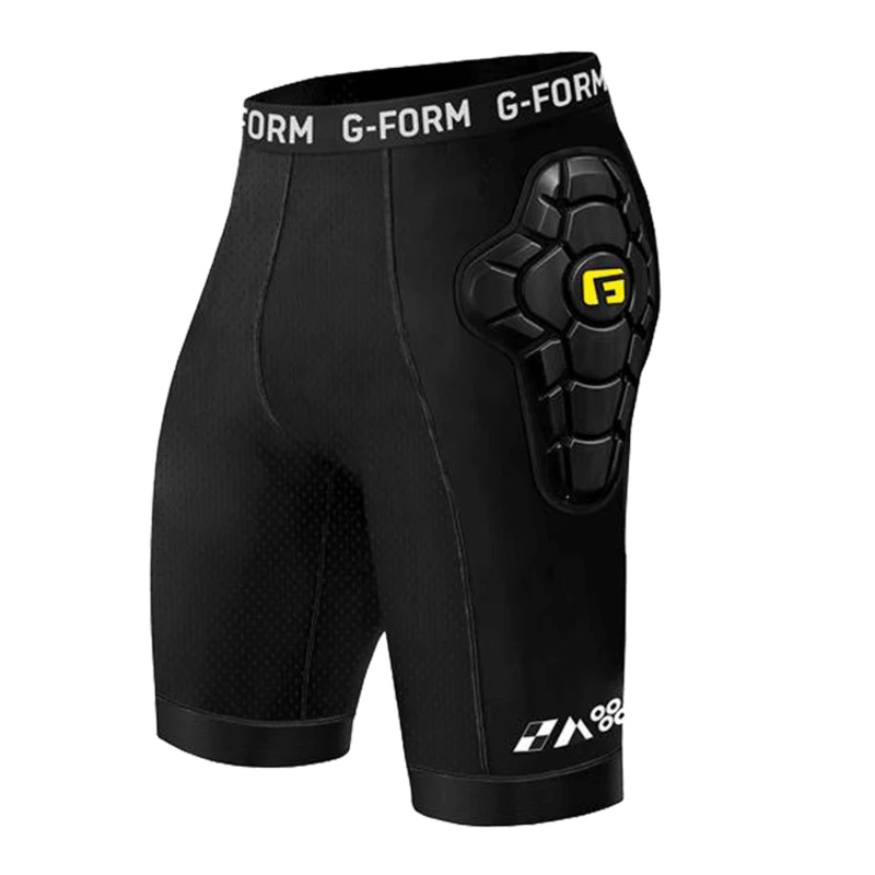 G-Form EX-1 Short Liner – Black Black – Yellow Small