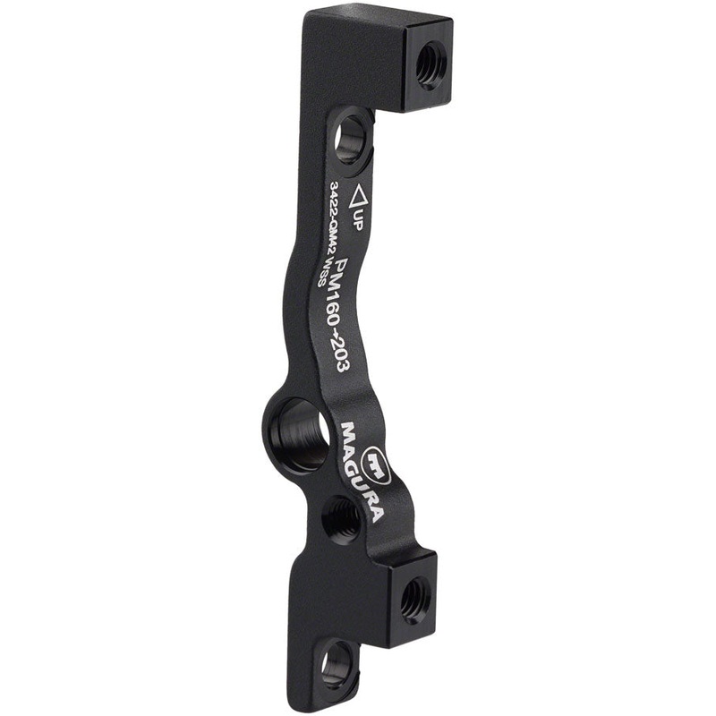 Magura  QM 42 ABS Wheel Speed Sensor Disc Brake Adaptor – 160mm Mount to 203mm Rotor Post Mount