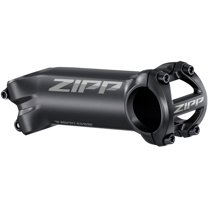 Zipp Service Course SL Stem – 100mm, 31.8 Clamp, +/-6, 1 1/8″, Aluminum, Matte Black, B2