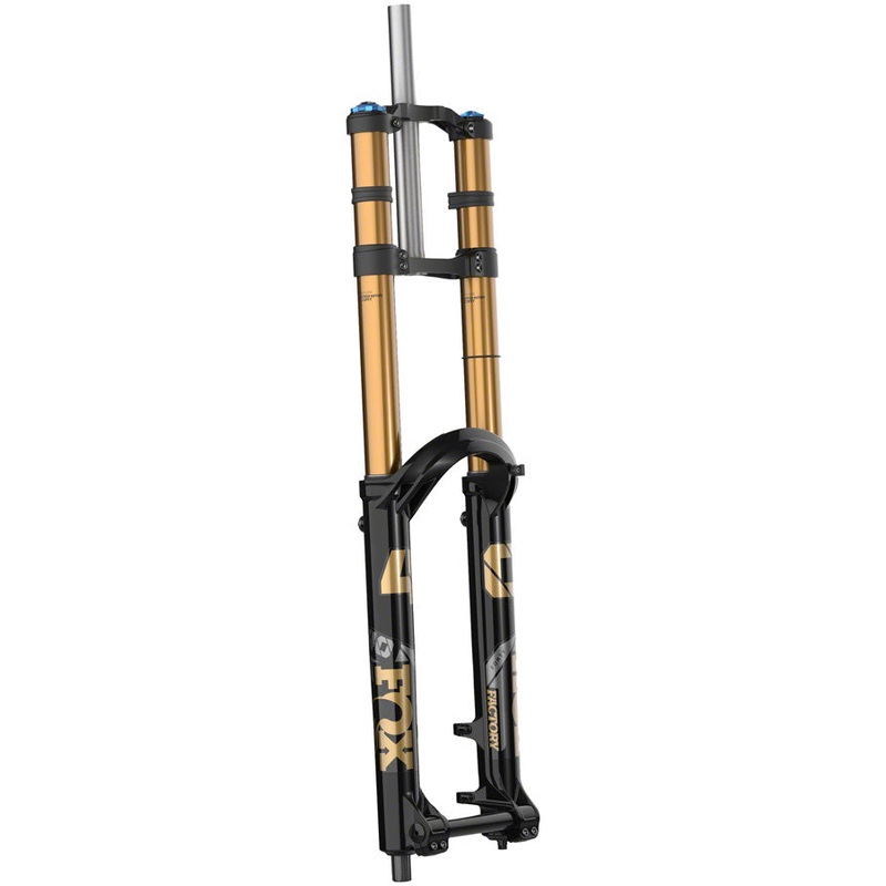 FOX 40 Factory Suspension Fork – 27.5″ 203 mm 20TA x 110 mm 48mm Offset GRIP X2 Damper Shiny BLK