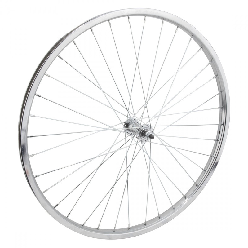 Wheel Master 26 inch Steel Cruiser Bolt On Front Wheel with 1.75 Rim